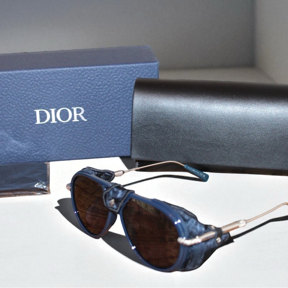 Dior Diorsnow A1i Aviator Sunglasses - Blue